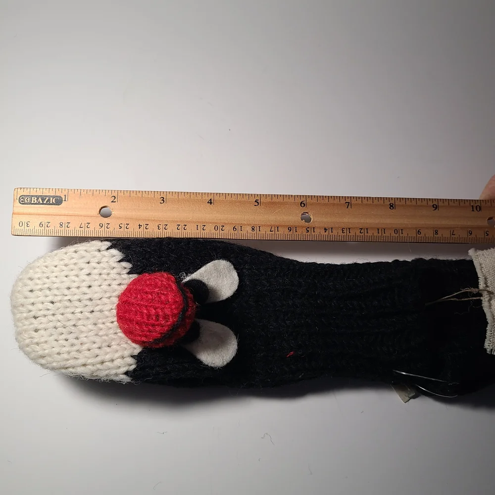 Cozy Winter Mittens for Kids - 100% Wool Handmade